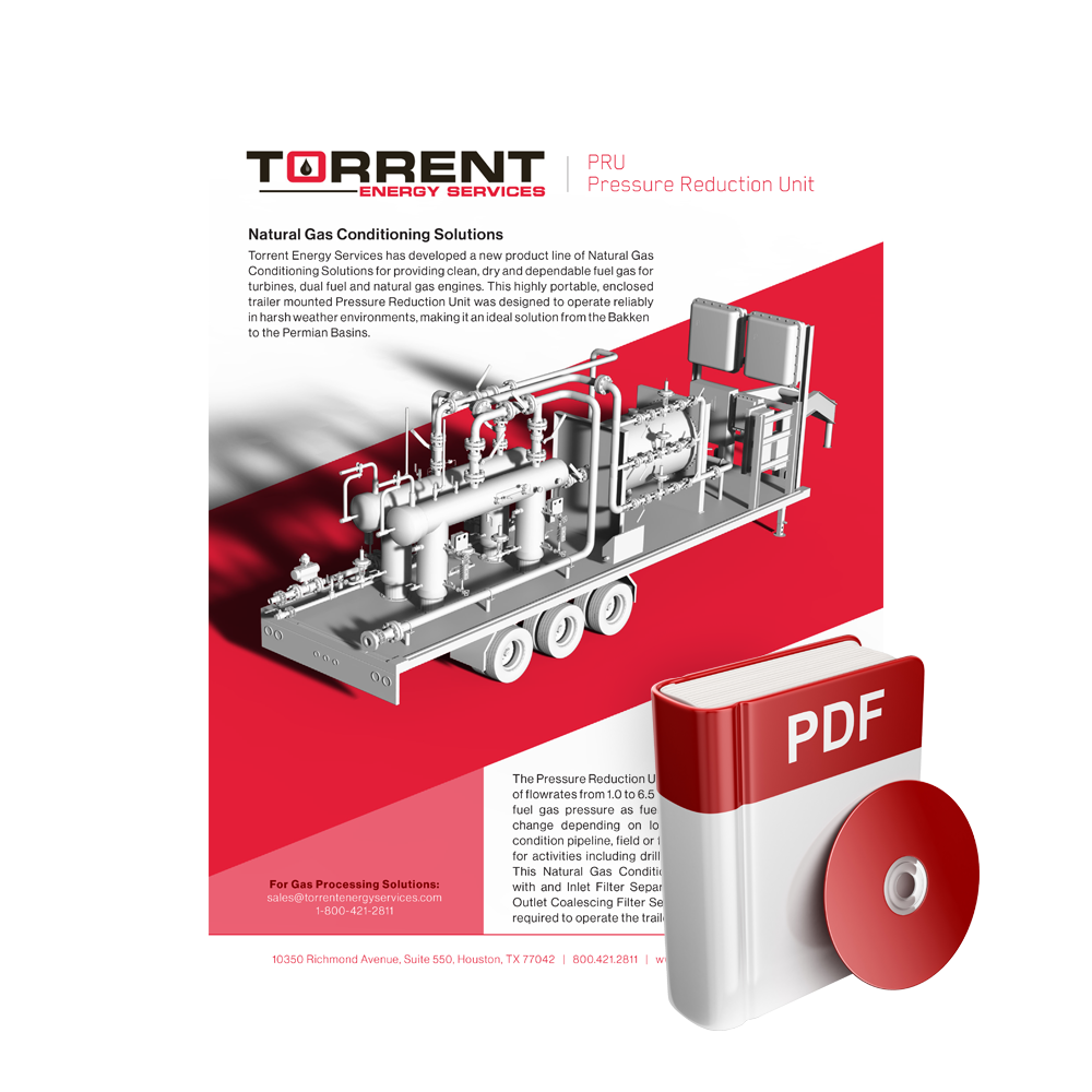 Torrent brochure on Pressure Reduction Unit (PRU)