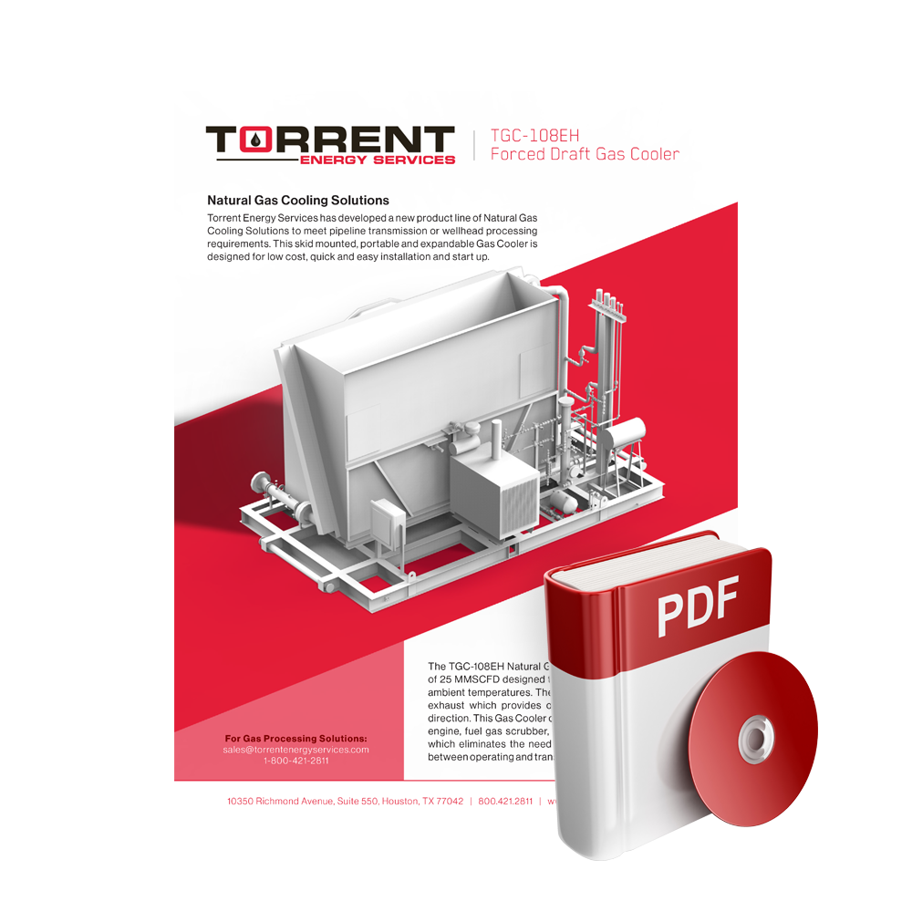 Torrent brochure on forced draft gas cooler